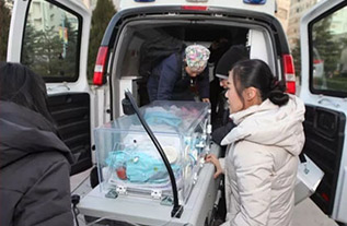 理县妇婴监护型护送